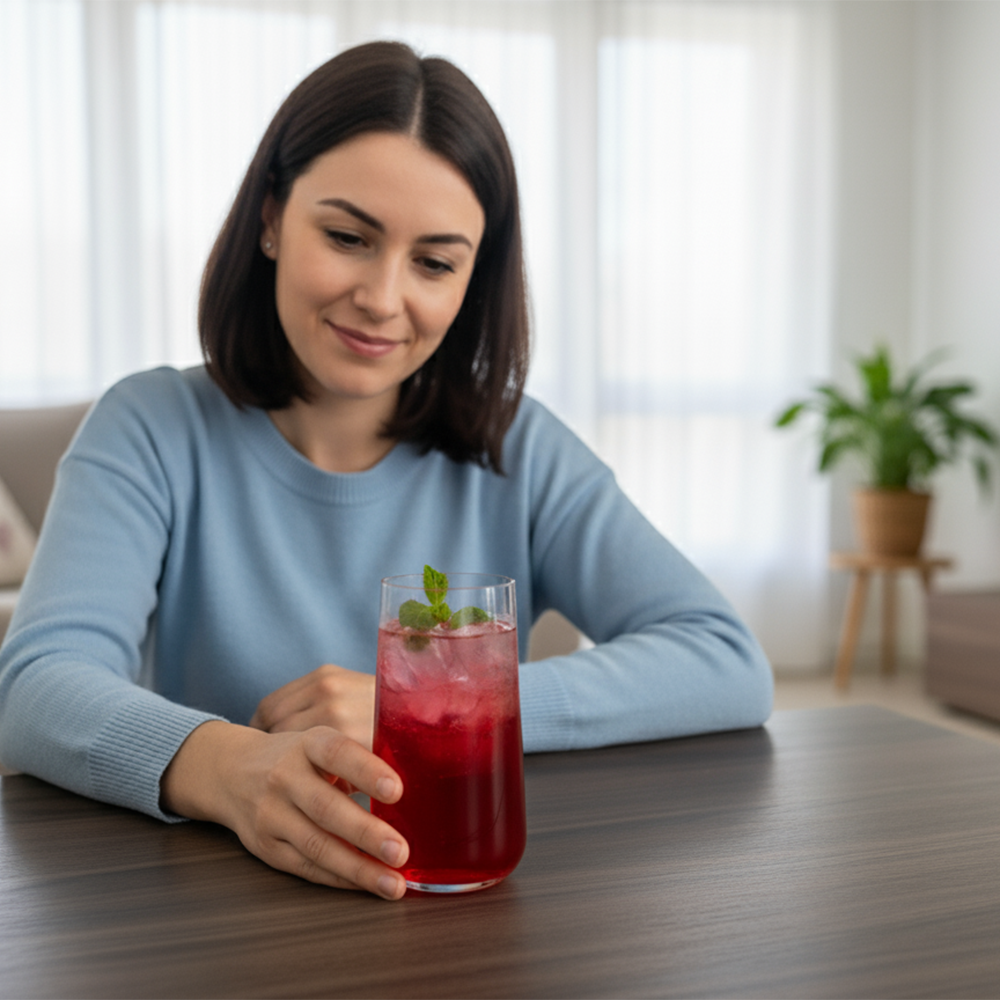 طقم أكواب زجاجية طويلة شفافة 500 مل 4 قطع