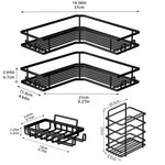 رفوف تخزين زاوية من 5 قطع
