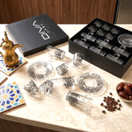 طقم استكانة وفنجان 18قطعة