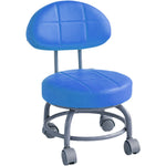 كرسي دوار منخفض مع عجلات