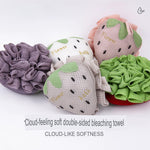 منشفة حمام مقشرة مزدوجة الجوانب