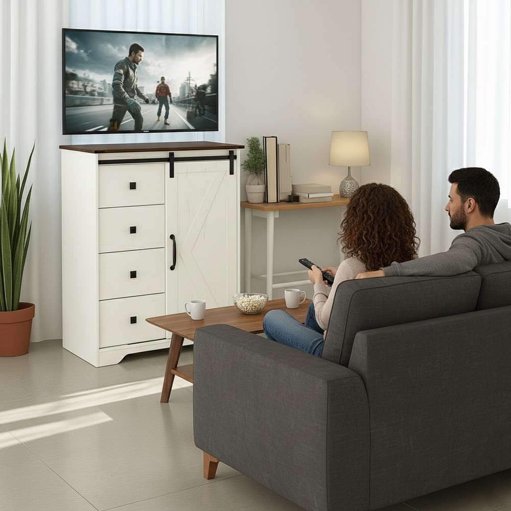 خزانة تخزين أنيقة بتصميم عصري