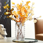 مزهرية زهور زجاجية