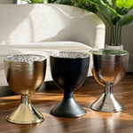 دوة و شواية معدنية على شكل كأس