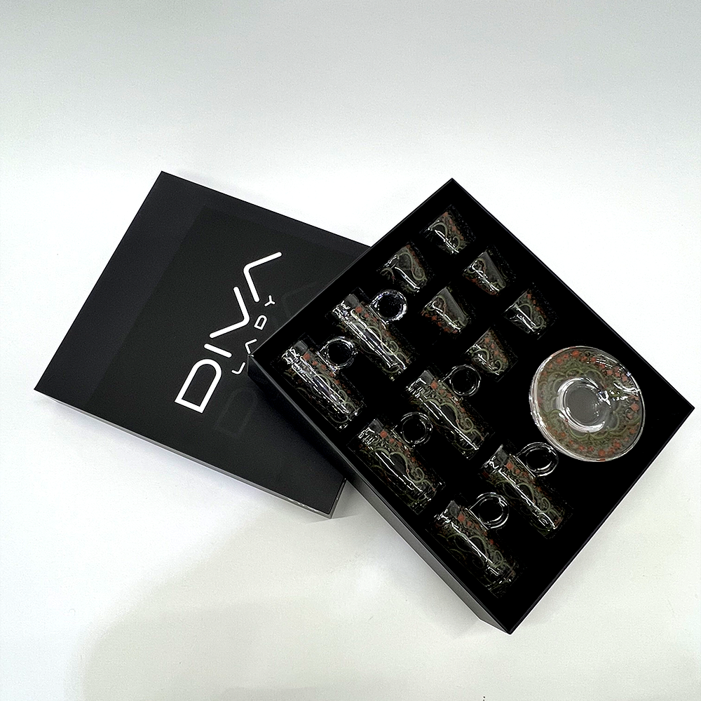 طقم استكانة وفنجان 18قطعة