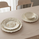 طقم أطباق مائدة فاخر 24 قطعة