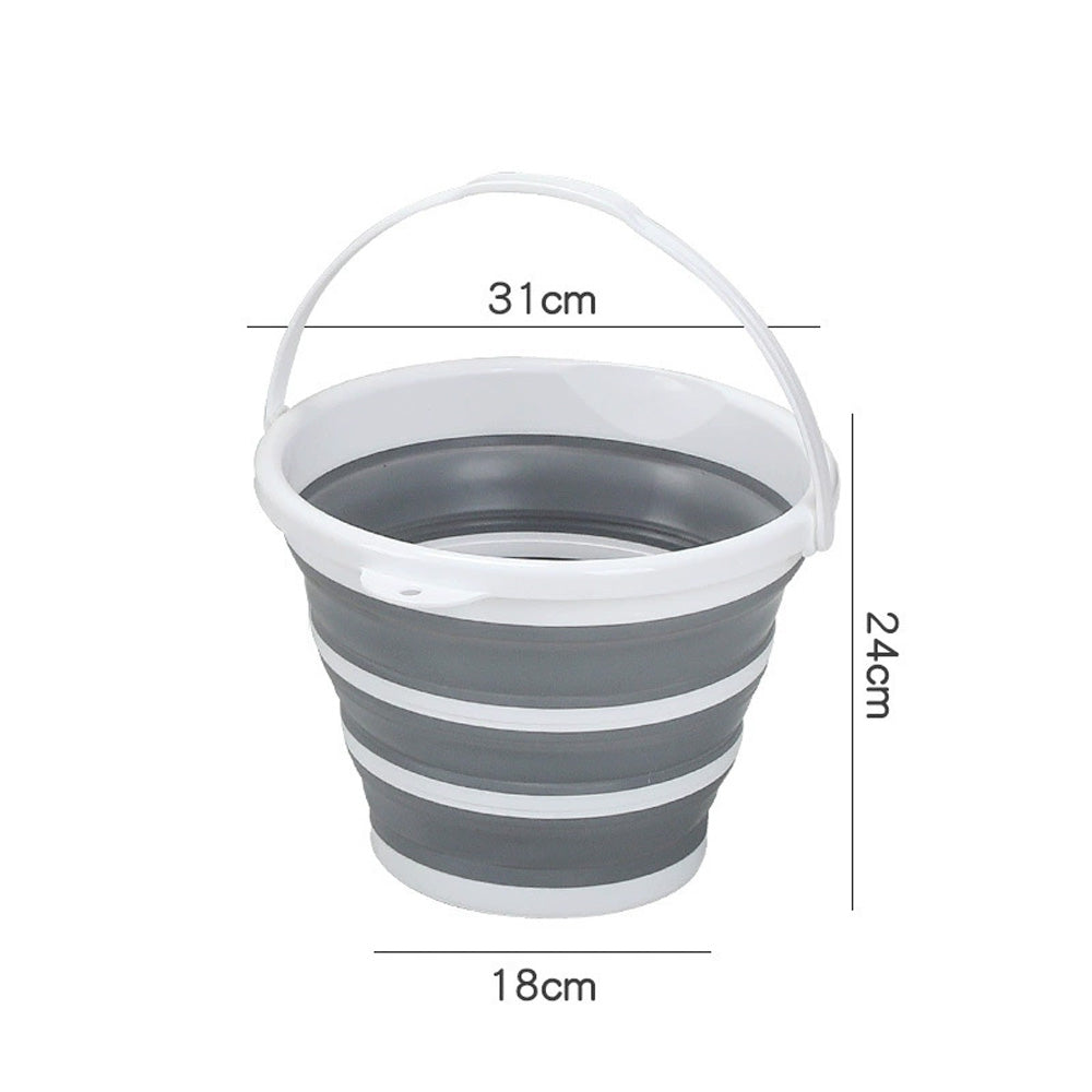 مجموعة حوض استحمام قابل للطي للأطفال - مجموعة استحمام ذكية 10 في 1