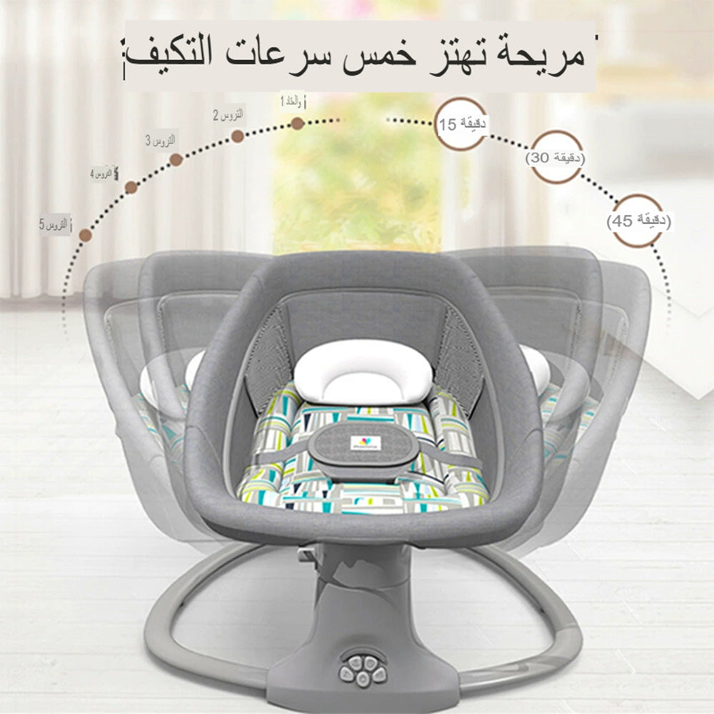 ماستيلا - أرجوحة وسرير أطفال ومهد ٣ في ١