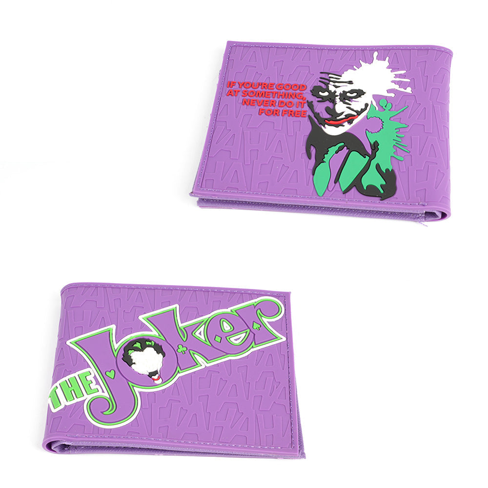 42محفظة بطابع الجوكر – تصميم بارز أنيق وعصري لعشاق DC