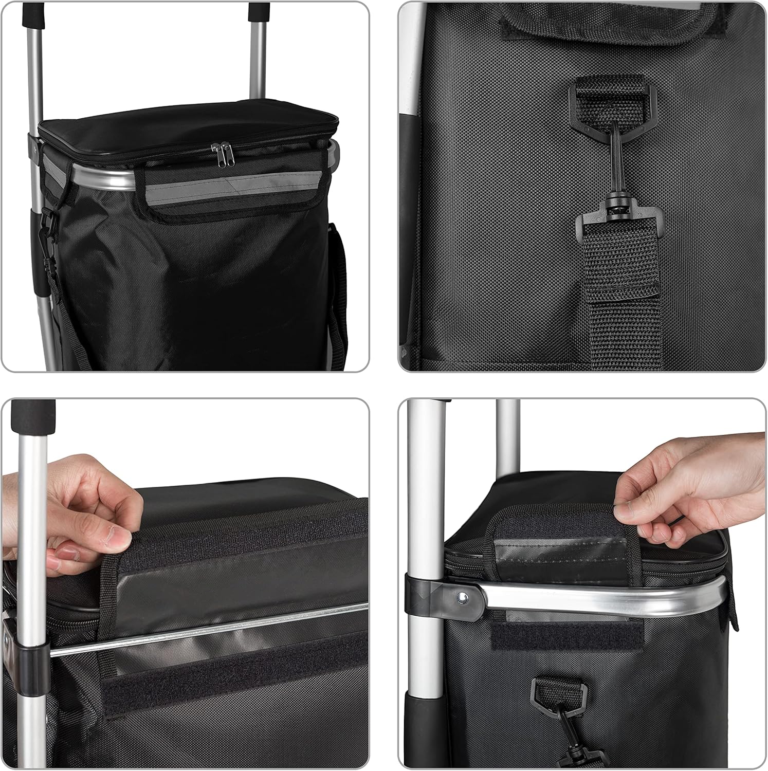 عربة تسوق ريبيلي قابلة للطي