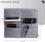 حافظة متعلقات وشاحن مع جيوب