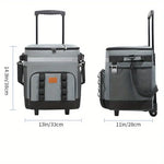 حقيبة مبرد بعجلات