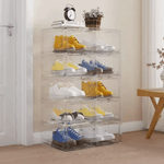 صناديق أحذية شفافة مقاومة للغبار