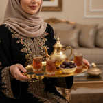 صينية تقديم بيضاوية-وسط