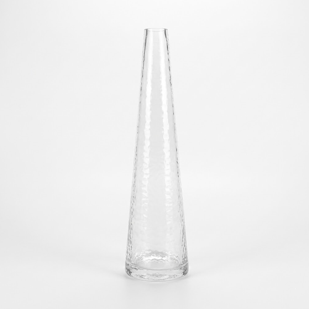 مزهرية زهور زجاجية