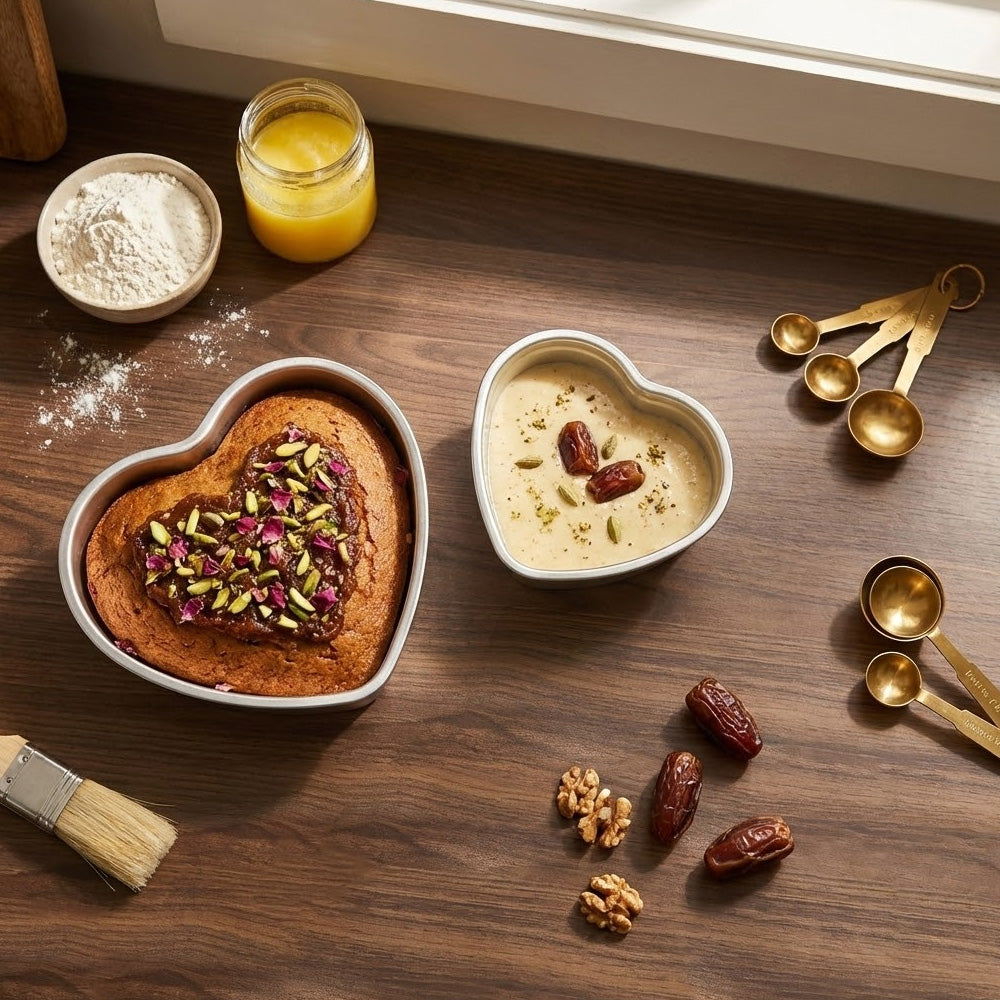 قالب كيك على شكل قلب