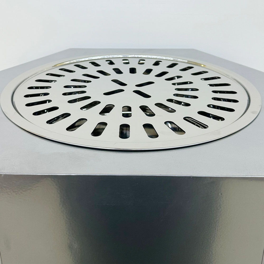 دوة و شواية معدنية سداسي الشكل