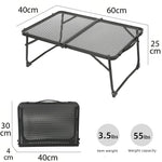 طاولة شواء محمولة قابلة للطي