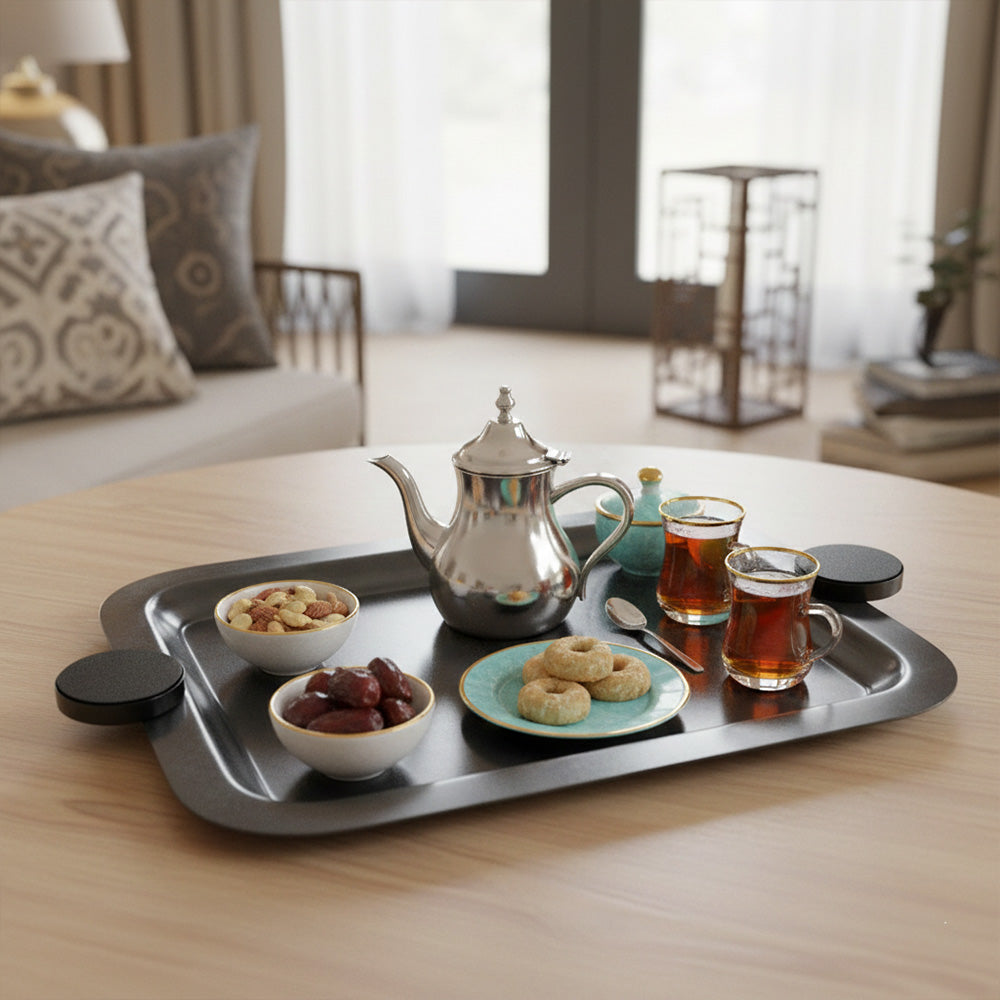 صينية تقديم مستطيلة - كبير