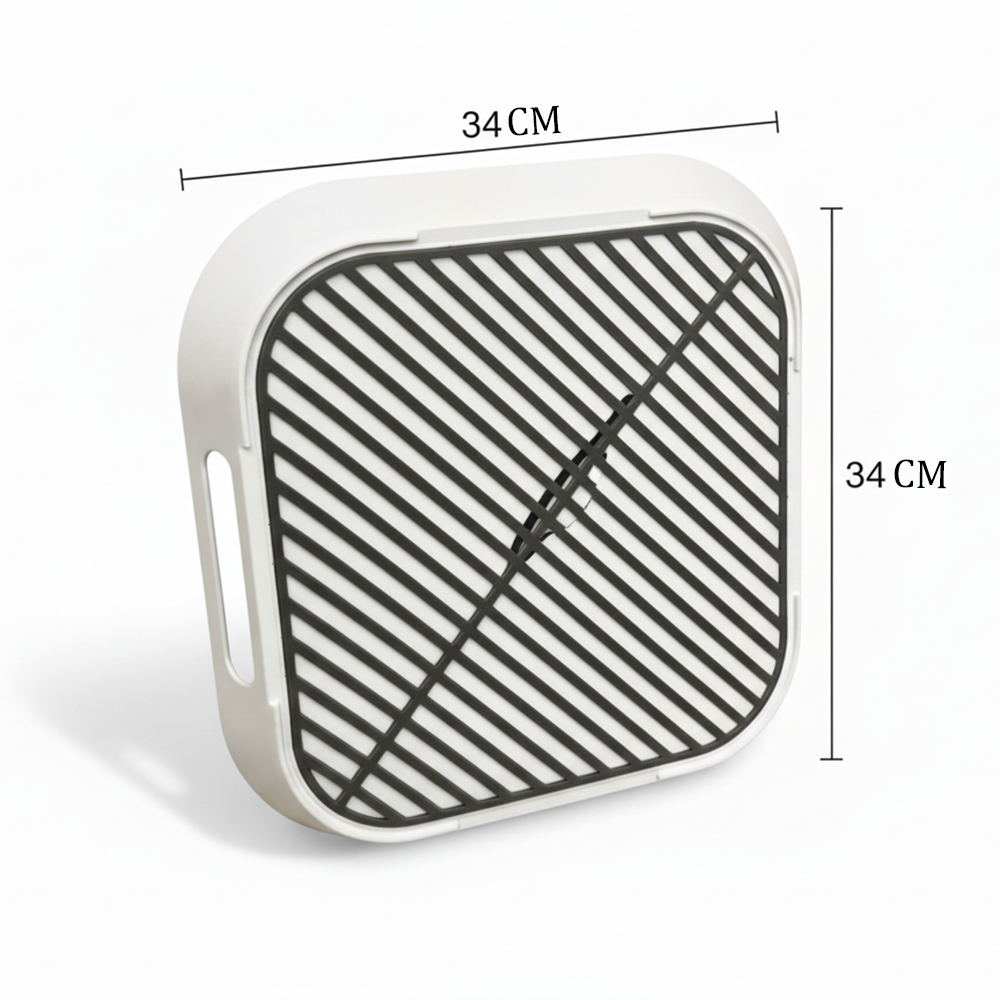 صينية تقديم بمقابض جانبية