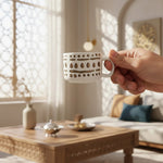 طقم فناجين وصحون قهوة 12 قطعة