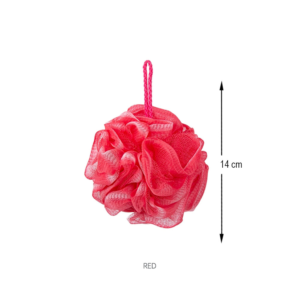 ليفة استحمام شبكية ملونة