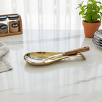 حامل ملعقة ذهبي
