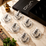 طقم استكانة وفنجان 18قطعة