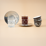 طقم استكانة مع فنجان