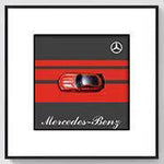 لوحة سيارات مرسيدس