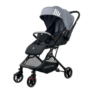 عربة اطفال مع مقبض متعدد الاتجاهات