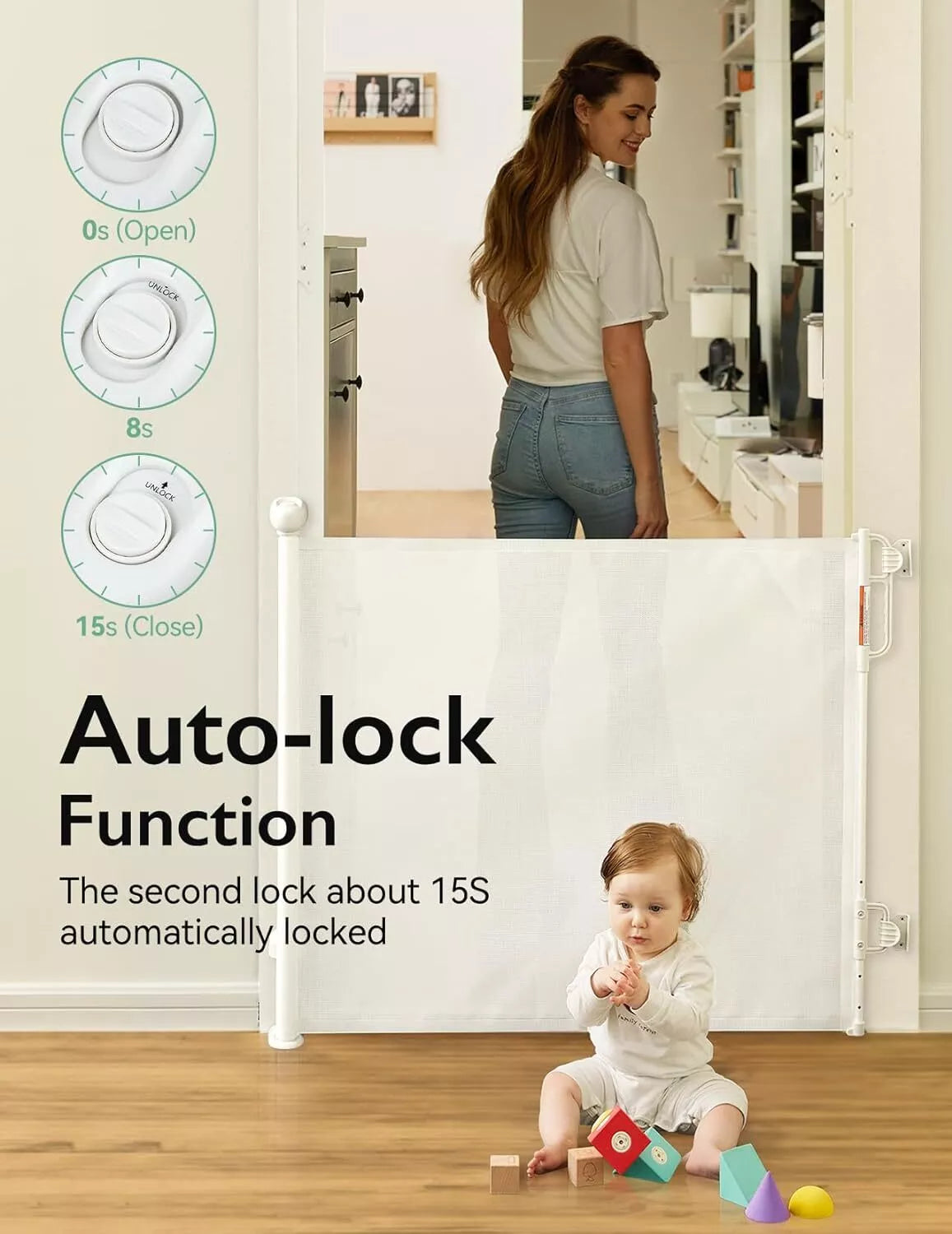 حاجز درج وأمان للأبواب