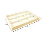 صندوق عرض مجوهرات مكون من 9 شبكات