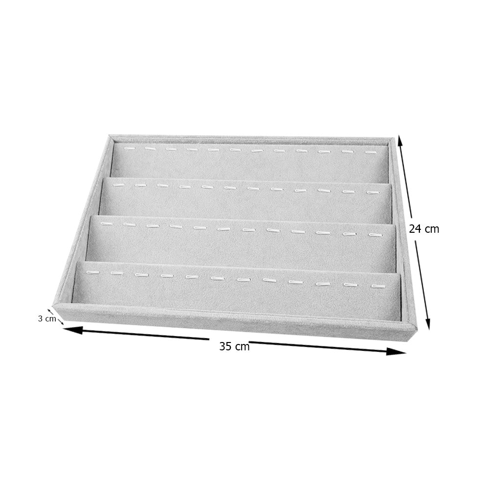 صينية تنظيم المجوهرات المخملية