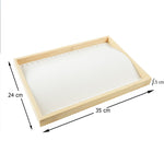 صينية عرض مجوهرات جديدة من الخيزران