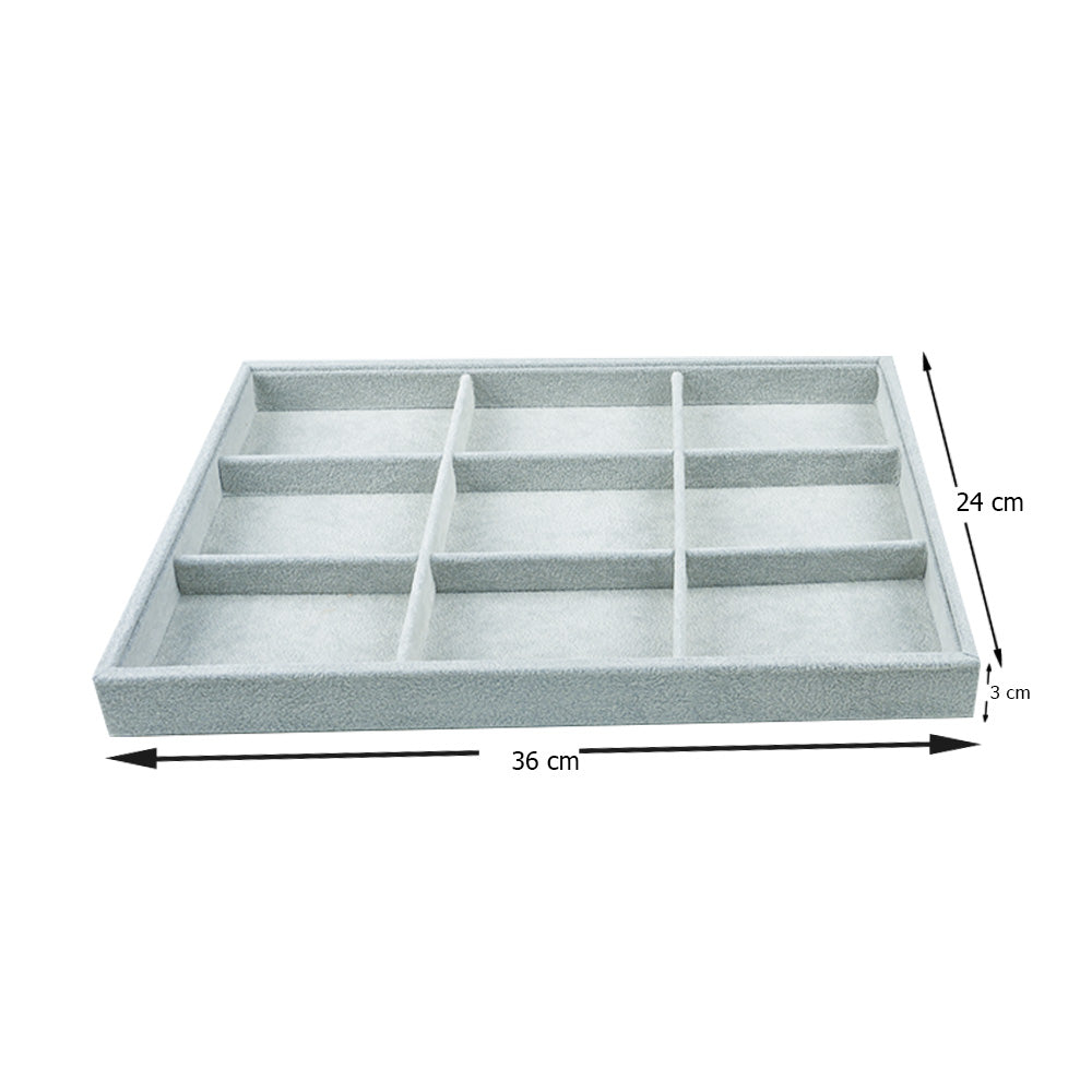 صينية تخزين المجوهرات للأساور والقلائد