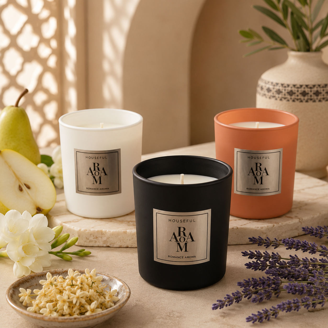 شمعة معطرة