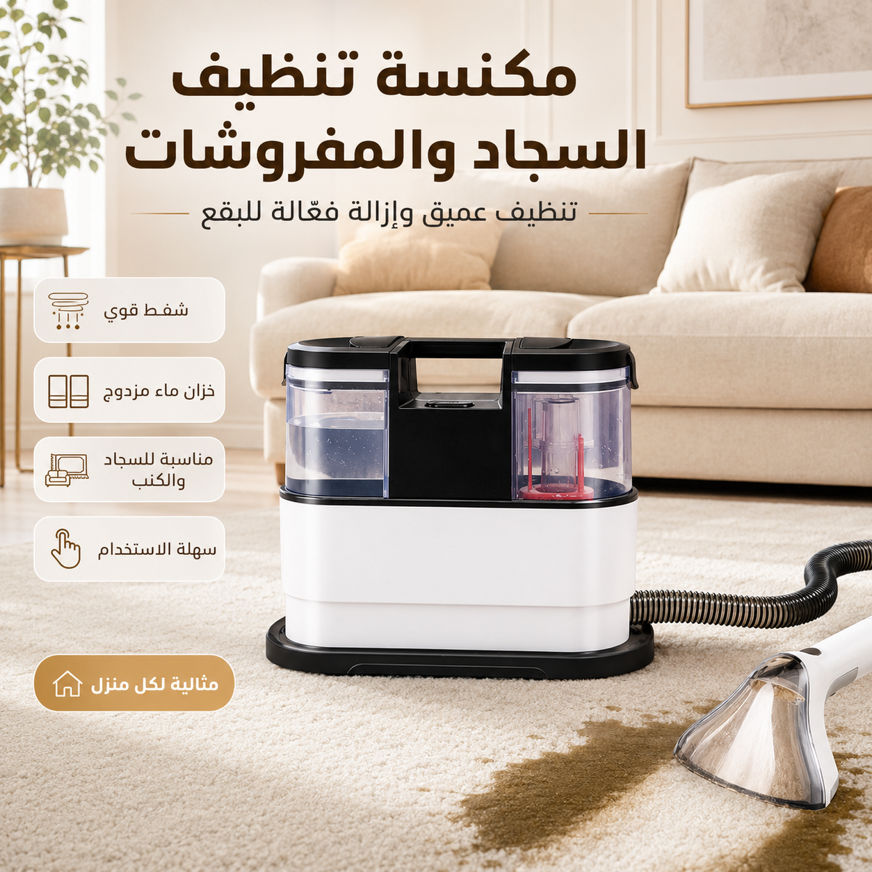 مكنسة كهربانية