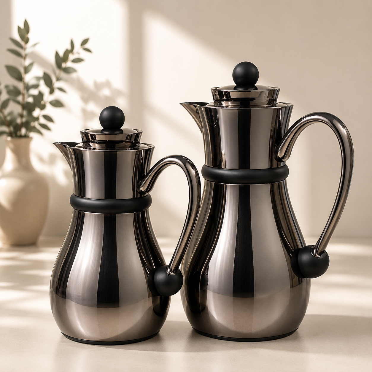 طقم مطارة نسمه-0.7لتر & 1.0لتر