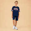 طقم اطفال ولادي U.S POLO