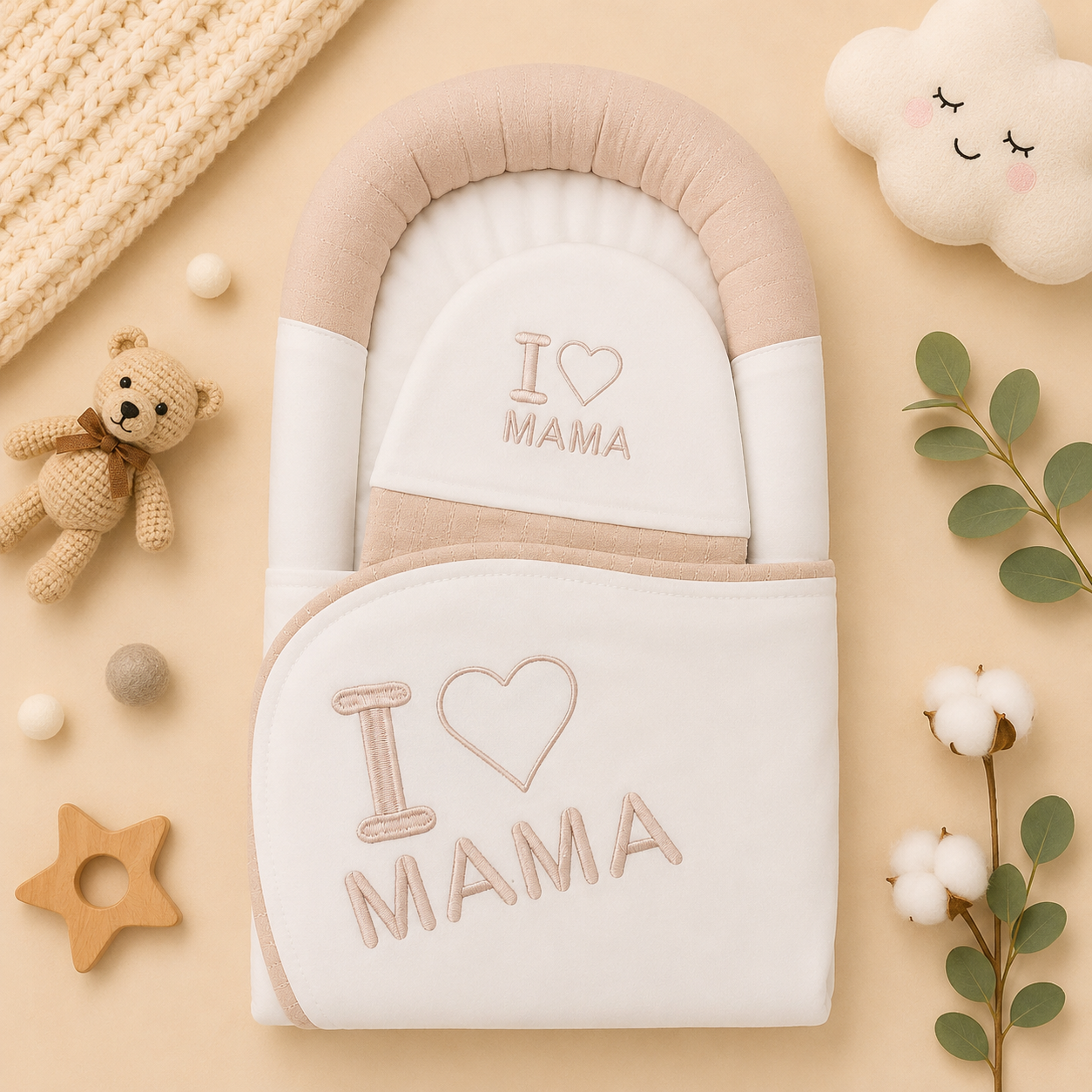 مهاد لزاق تصميم I Mama Baba