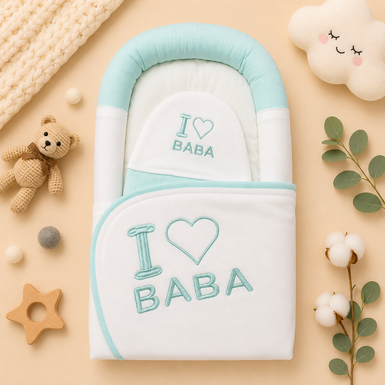 مهاد لزاق تصميم I Mama Baba