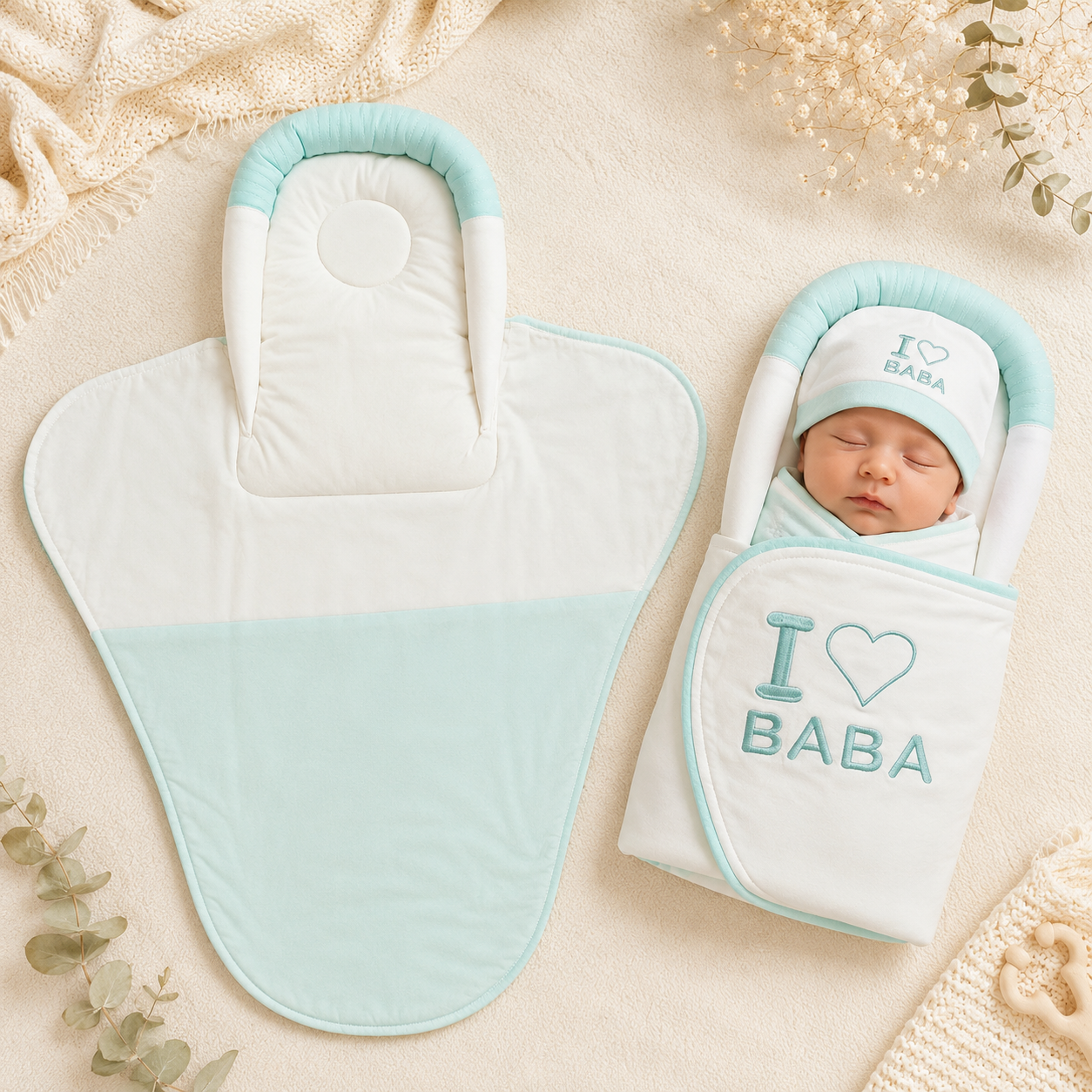 مهاد لزاق تصميم I Mama Baba
