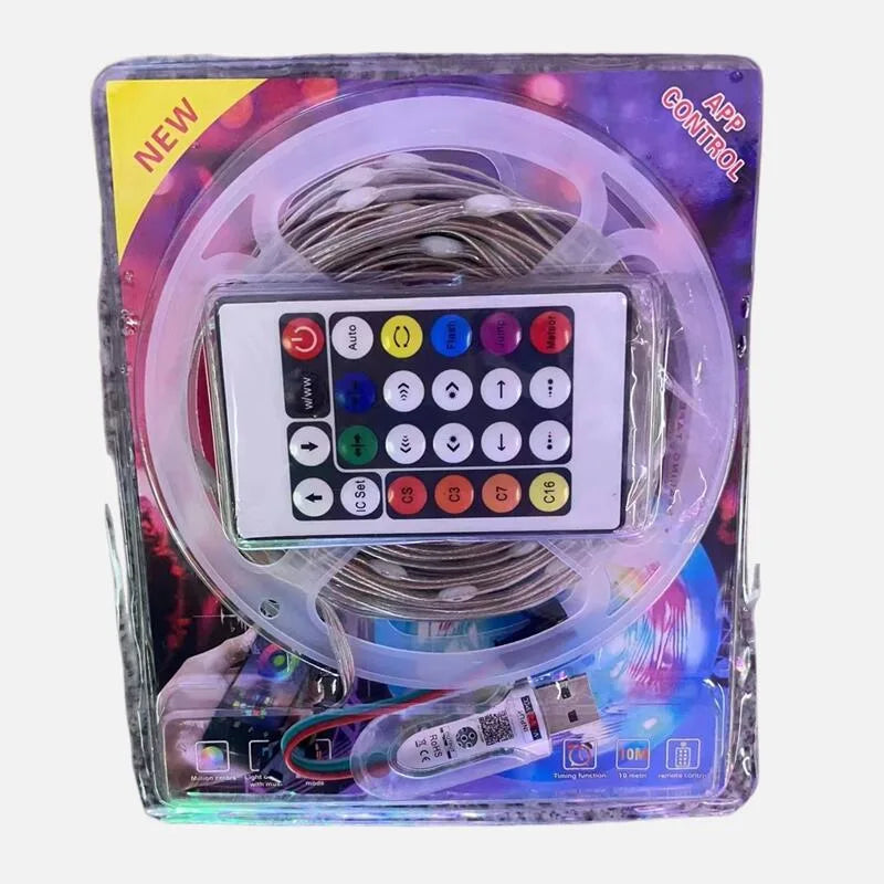 USB بلوتوث RGB LED سلسلة