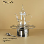 دلة فاخرة مع حامل 950 مل