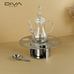 دلة فاخرة مع حامل 950 مل