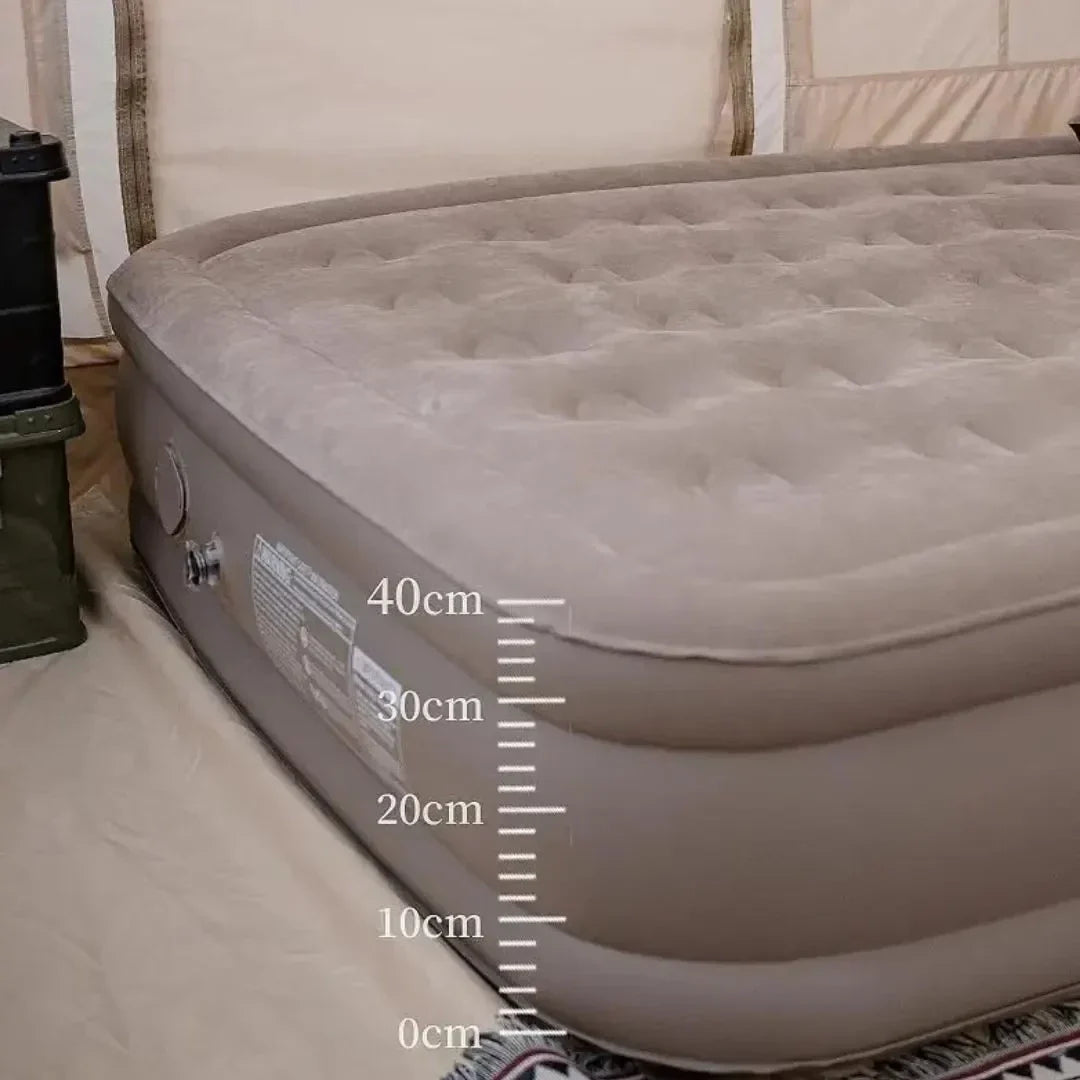 سرير هوائي محمول قابل للنفخ الذاتي من ماونتن