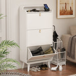 خزانة أحذية كبيرة بثلاثة أدراج