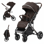 عربة أطفال فاخرة قابلة للطي