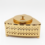 تمرية معدنية بتصميم مثلث